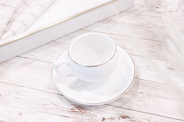 Porcelain Tea Cup & Saucer